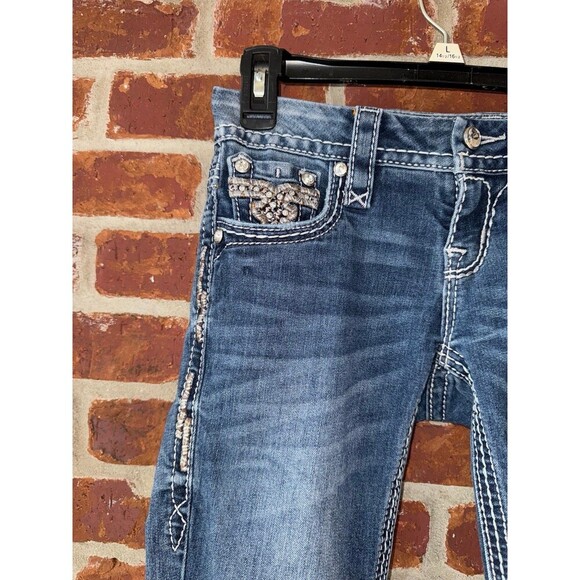 Rock Revival Betty skinny stretch jeans size 24” - Picture 4 of 9